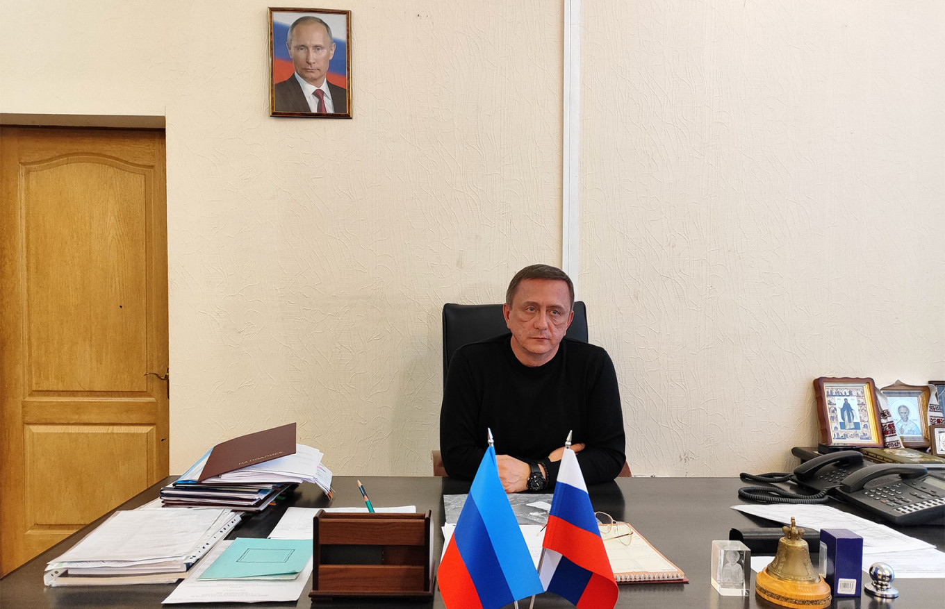 Николай Моргунов, назначенный Россией мэр Северодонецка.МТ МТ