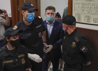 Сергей Фургал в московском суде в минувшую пятницу.