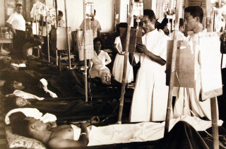 Холера во Вьетнаме. Госпиталь в Сайгоне, 1964 год