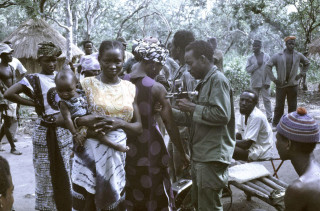 Вакцинация от холеры в Гвинее, 1973 год