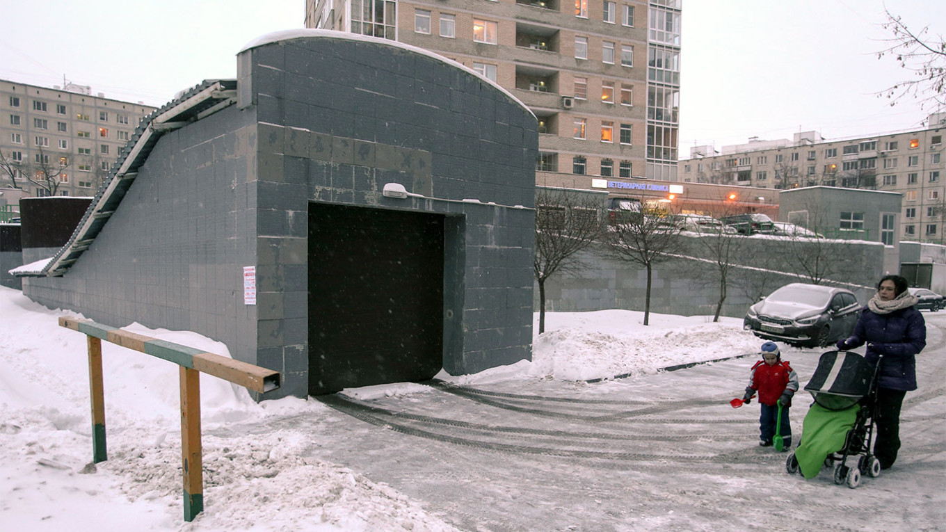 бомбоубежище в метро москвы