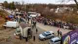 Как люди бегут из Украины. Галерея военных беженцев