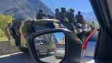 На границу с Грузией отправили БТР, чтобы остановить бегущих от мобилизации