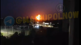 В районе аэропорта Мариуполя прогремели взрывы