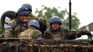 Украинские военные в Запорожской области