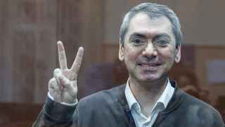 Григорий Мельконьянц в зале неправедного суда