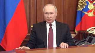 Обращение Владимира Путина 24 февраля 2022 года.