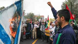 Демонстрация в поддержку Палестины в Тегеране