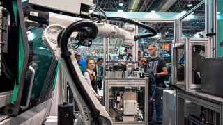 Термопластавтомат Arburg Allrounder 570A на Международной специализированной выставке пластмасс и каучука