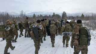 Британские военнослужащие на учениях на севере Норвегии