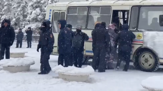 Протестная акция в Якутии
