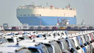 Китайские машины в очереди на экспорт