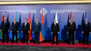 Участники саммита ОДКБ 2022 года в Ереване