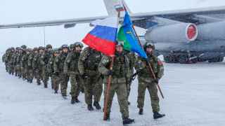 Возвращение российских военных из Казахстана.
