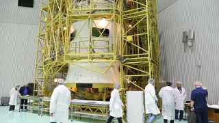 подготовка к запуску космического аппарата «Электро-Л» № 5 