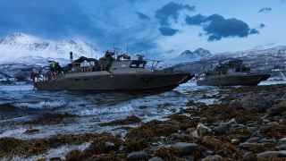 Финские и шведские морские пехотинцы вместе с другими союзниками по НАТО на севере Норвегии