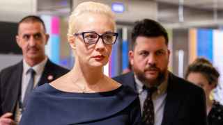 Юлия Навальная и Леонид Волков