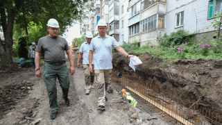 Перекладка магистральных сетей теплоснабжения в Донецке