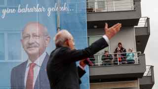 Предвыборная кампания оппозиционного кандидата в президенты Турции Кемаля Кылычдароглу в Балыкесире