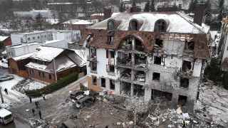 Отель «Парк» в Харькове после российского удара