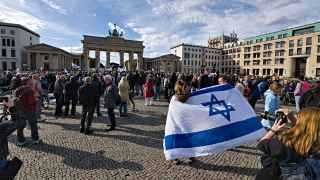 Акция в поддержку Израиля в Берлине