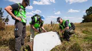 Место крушения рейса MH17