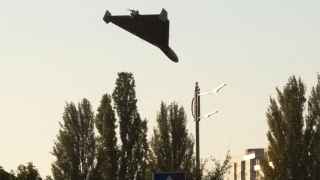 Атака иранских дронов на Киев
