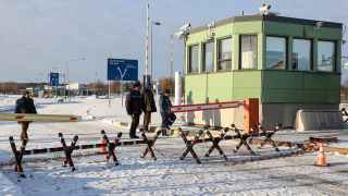 Пункт пропуска «Торфяновка» на границе Финляндии и России
