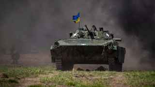 Украинские военные под Бахмутом