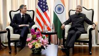 Министр иностранных дел Индии Субраманиям Джайшанкар и госсекретарь США Энтони Блинкен
