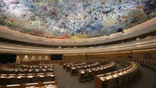 Зал «Права человека и Альянс цивилизаций» во Дворце Наций в Женеве