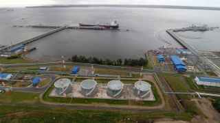 Морской нефтеналивной порт Приморск