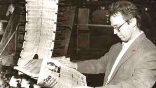 Дерк Сауэр у ротационной машины – выходит The Moscow Times