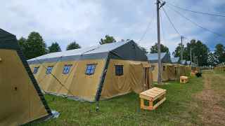 Палатки для бойцов «Вагнера» в Беларуси