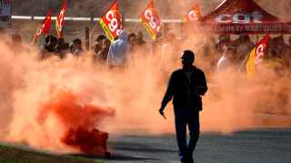 Забастовка у НПЗ TotalEnergies в Ла-Меде, Франция