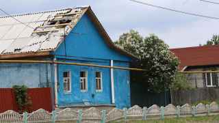 Город Грайворон Белгородской области после обстрела