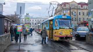 Улица в Киеве.