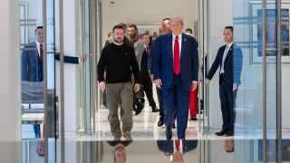 Президенты Украины и США Владимир Зеленский и Дональд Трамп