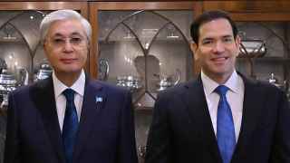 Касым-Жомарт Токаев на встрече с Марко Рубио в Вашингтоне