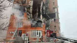 Дом в Одессе после российского ракетного обстрела