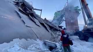 Обрушение галереи дробильного цеха в Норильске