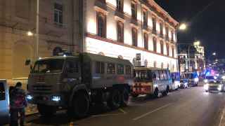 Центр Москвы оказался будто на военном положении.