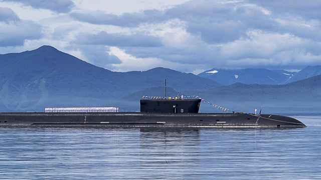 Submarină de clasă Borei la mare